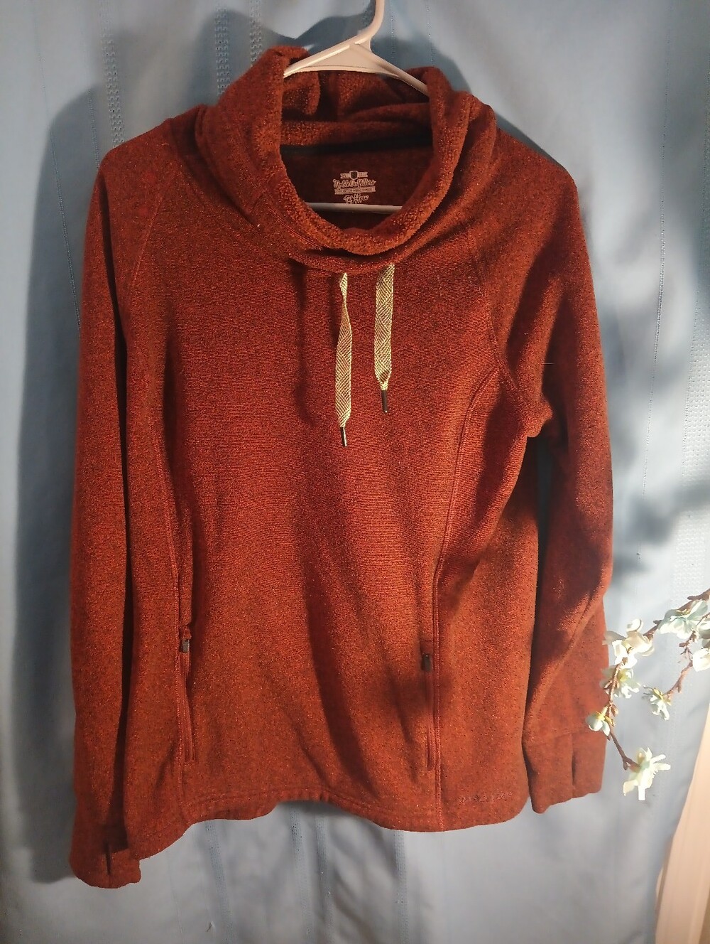 Noble Outfitters Rust Fleece Pullover